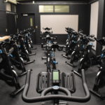 indoor cycling studio