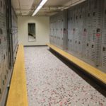 duPont Men's locker room